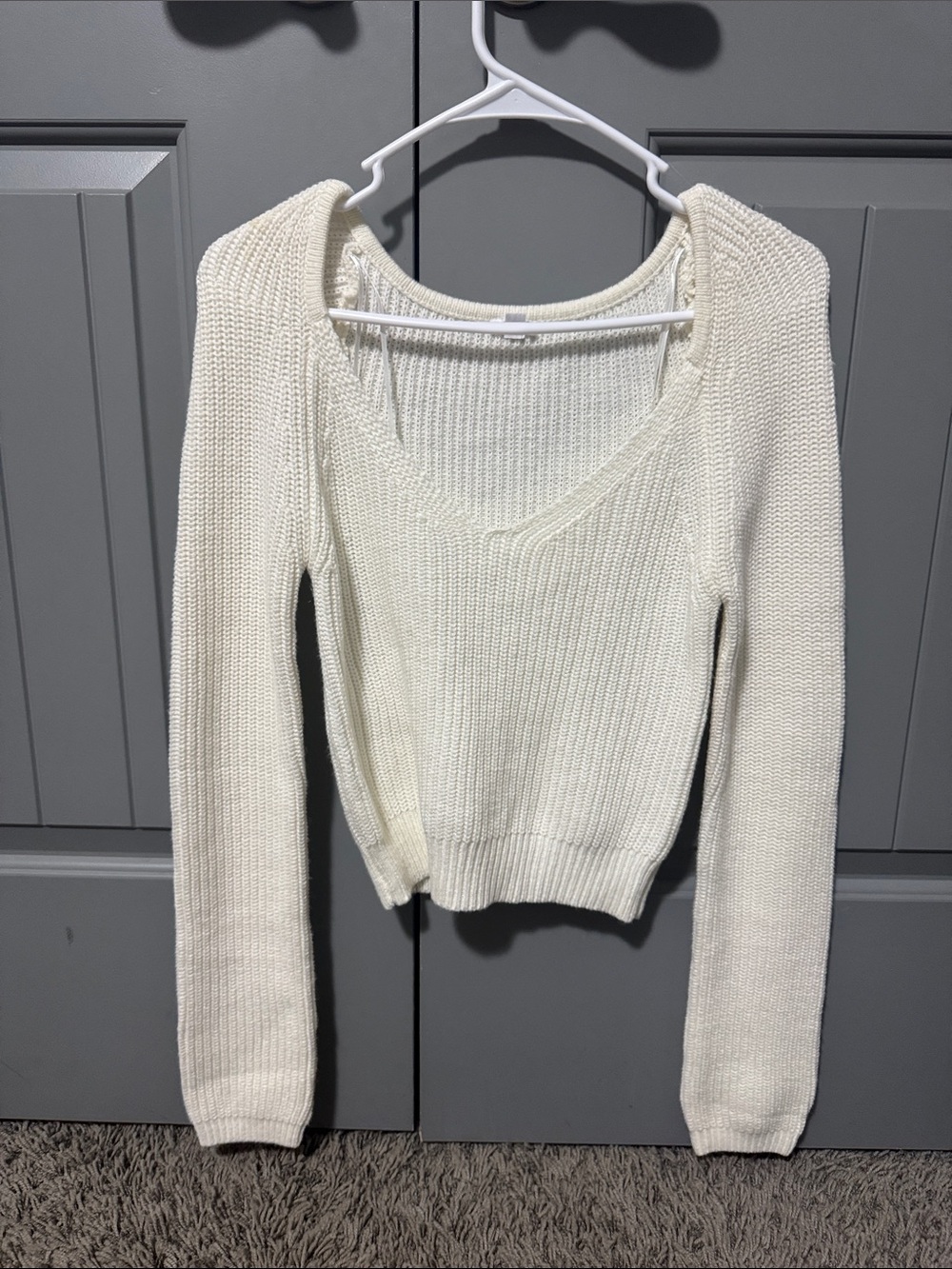 Garage Off-White Knit Sweater